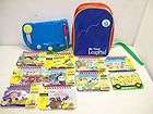 LEAPFROG MY FIRST LEAPPAD LOT BACKPACK 8 BOOKS / GAMES