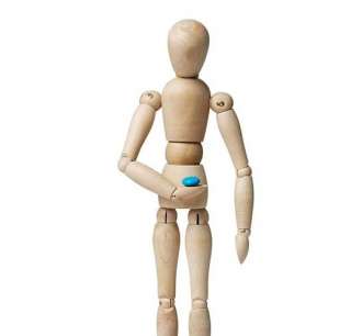 Wooden Educational Toy,40cm Wooden Man,Joints Moveable  