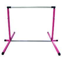 GymInfo Gymnastics Store   Pink Junior Adjustable Horizontal Bars