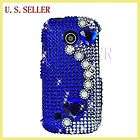 For LG Cosmos Touch/VN270 DIAMOND Case Blue Raindrop  