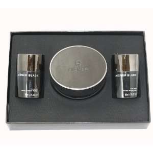  Aigner Black Cologne by Etienne Aigner for Men. 3 Pc. Gift 