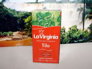 La Virginia Tilo / Linden Flower Box of 25 Tea Bags  