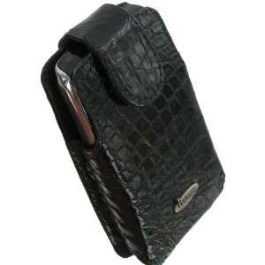  Designer Caiman Leather Vertical BlackBerry Storm Series 