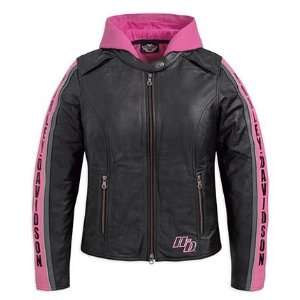 Harley Davidson® Womens Comfort Cruiser 3 in 1 Leather Jacket 