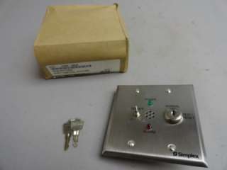   4098 9842 FIRE ALARM DETECTOR REMOTE DUCT CONTROL STATION  