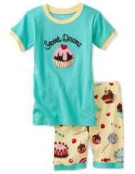 Hatley Girls 2 6X Short Candy Sweet Dreams Pajama Set