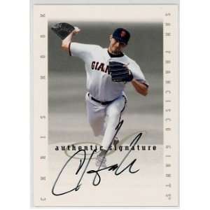  Chris Hook San Francisco Giants 1996 Leaf Extended 