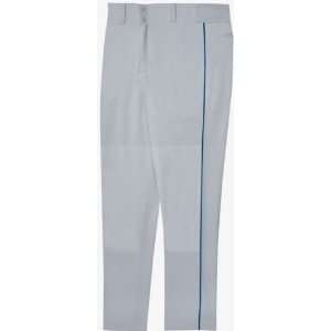  Piped Classic Double Knit Baseball Pants SILVER GREY/NAVY 