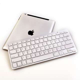   Wireless Keyboard For Apple iPad 1 2nd 3rd Gen Macbook Mac Computer PC