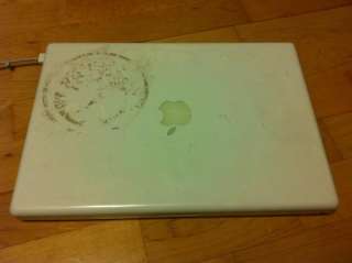Macbook A1181 White Apple laptop parts or repair  