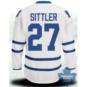  Leafs Authentic NHL Jerseys #27 Darryl Sittler White Hockey Jersey 