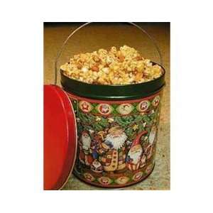 Beerntsens Holiday Caramel Corn Tin  Grocery & Gourmet 