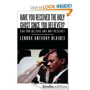 Have You Received the Holy Ghost Since You Believed?Can You Believe 