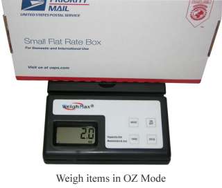 USPS Style 5LB x 0.1oz Shipping Mailing Postal Scale With Batteries 