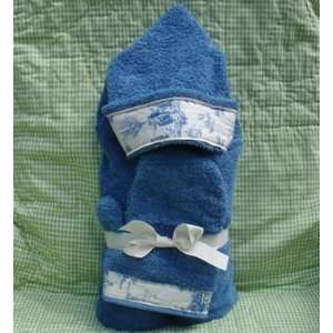  Hooded Bath Towel   Royal Blue
