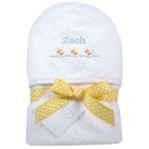  personalized just ducky hooded towel Baby