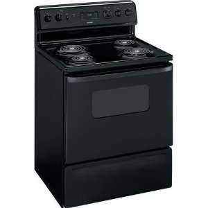  Hotpoint 30 Freestanding Electric Range   Black on Black 