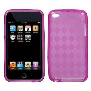 Apple iPod touch (4th gen) , Hot Pink Argyle Candy Skin 
