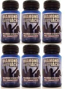 6X Diamond Jack   Maximum Strength Male Enhancement  