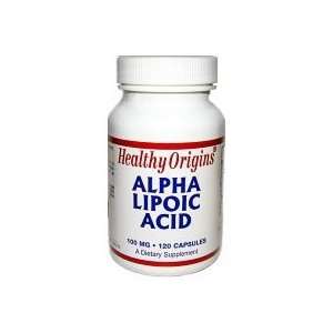 Healthy Origins Alpha Lipoic Acid 120 Capsules Health 