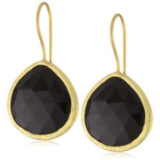 Coralia Leets Jewelry Design 20mm French Wire Black Onyx Earrings 
