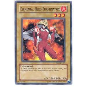  Yugioh Elemental Hero Burstinatrix common card Toys 