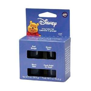  Wilton Winnie the Pooh Icing Color Set