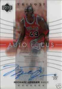 2004 05 Michael Jordan Upper Deck Authentic Autograph  