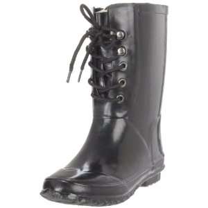  Muck Finch Waterproof Boots Childrens KIDS SZ 11 black 