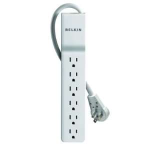   Surge Protector, 6 Outlet 720 Joule, 8 Rotating wall plug