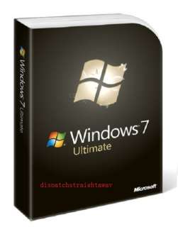 NEW Microsoft Windows 7 Ultimate Full Version 32&64bits  
