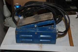 MILLER TIG WELDER CONTROL FOOT PEDAL with NEMA STYLE PLUGS INV716 