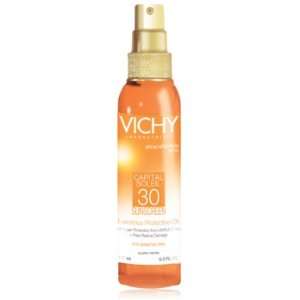 Vichy Capital Soleil Sunscreen Luxurious Protective Oil for Sensitive 
