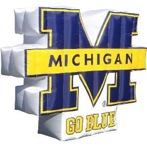   Wolverines Split M Inflatable Lawn Decoration