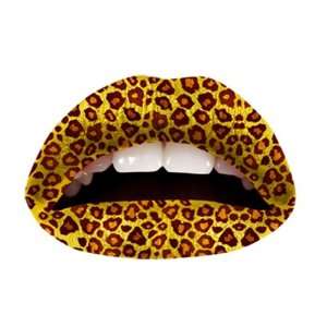  Violent Lips   The Cheetah Temporary Lip Appliques   Set 