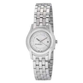 Gucci Womens YA055519 G Class Silver Matte Dial Watch   designer 