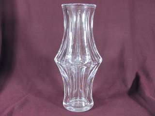 Large 10 Modern Baccarat French Crystal Vase  