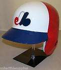 MONTREAL EXPOS Full Size 3 Color Throwback Batting Helmet   Right 