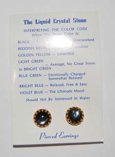   change color. These are knock offs of the original MOOD RING stone