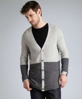 Grey Mens Cardigan    Grey Gentlemen Cardigan, Grey Male 