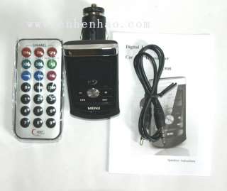 908 Car Kit  ipod Player Wireless FM Transmitter Modulator USB SD 