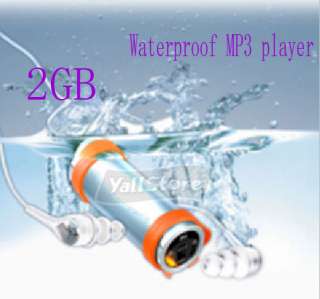 New 2GB Waterproof  Player FM Radio Swim Under Water Sports  