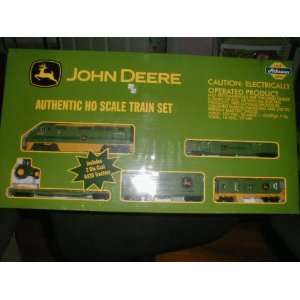 John Deere Authentic HO scale Train Set