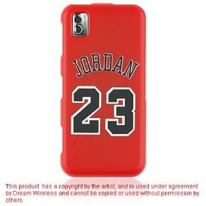  Jordan Chicago Bulls Red Jersey Snap On Cover Hard Case Cell Phone 