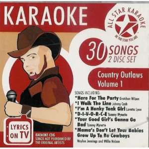  All Star Karaoke Country Outlaws Vol. 1 (ASK 46 V2 