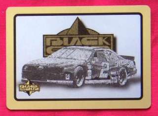   Miller #2 1996 Finish Line Black Gold NASCAR Racing Metal Card #C2
