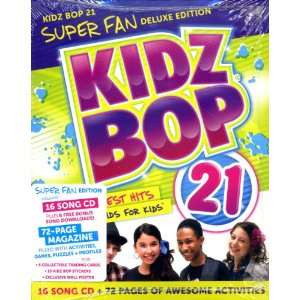  Kidz Bop 21   Super Fan Deluxe Edition with Mini Magazine 