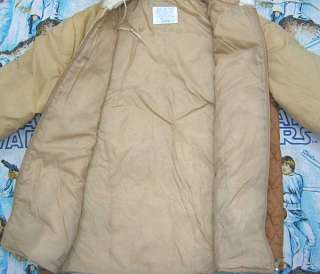 vtg  Hooded Quilted 70s SKI JACKET Ladies L skiing winter puffer 