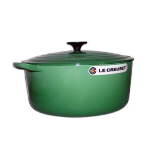   French Oven Cast Iron 7 1/4 Quart Pot Fennel Green 024147217350  