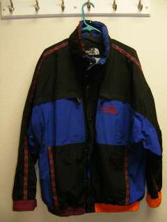 Vintage North Face Snowboard Ski Jacket Coat Aztec Mens XL Waterproof 